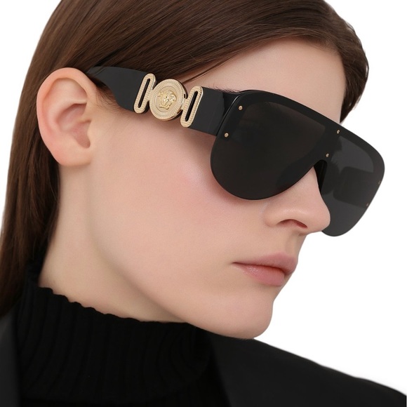 Gb187 Black Shield Sunglasses Mod 4391 